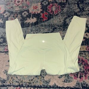 lululemon athletica Light Green Leggings